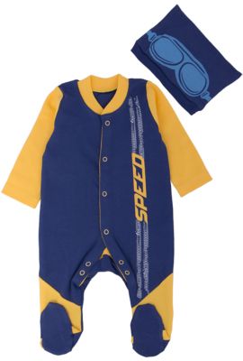 Комплект: комбинезон и шапочка Goldy