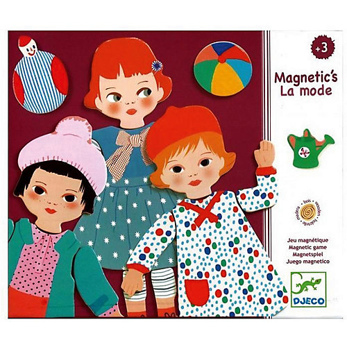Развивающая магнитная игра "Мода", DJECO от DJECO