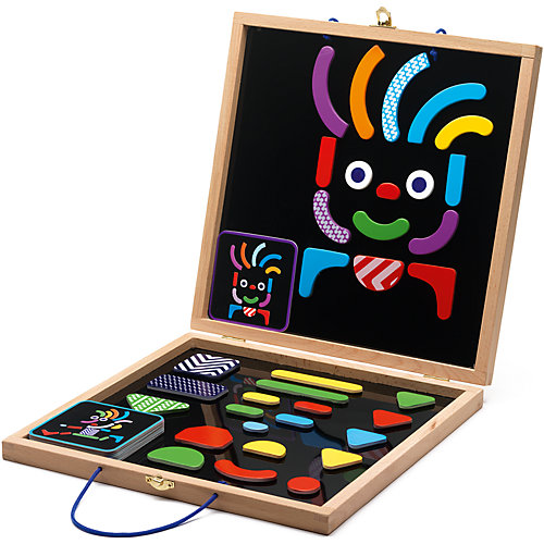 Развивающая магнитная игра "Гео человечки", DJECO от DJECO
