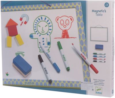 Магнитная доска, 37,5 х 28,2 см, DJECO