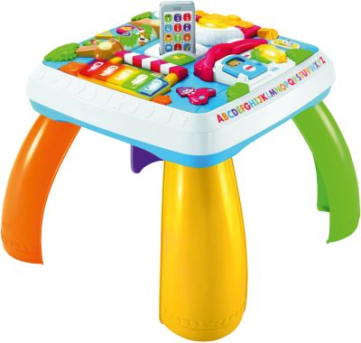 Fisher-Price Lernspaß Spieltisch, Baby-Spielzeug, Lernspielzeug