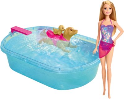 Barbie Die große Hundesuche - Schwimmendes Hündchen & Pool, Barbie | myToys