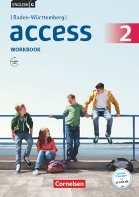 Buch - English G Access, Ausgabe Baden-Württemberg: 6. Schuljahr, Workbook mit Audio-Dateien als MP3-Download