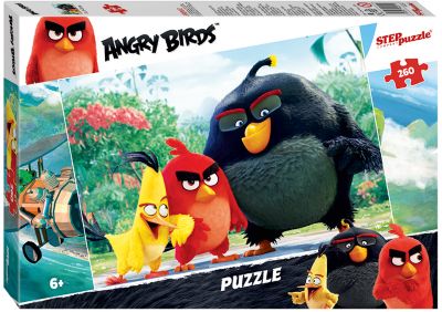 Пазл "Angry Birds", 260 деталей, Step Puzzle