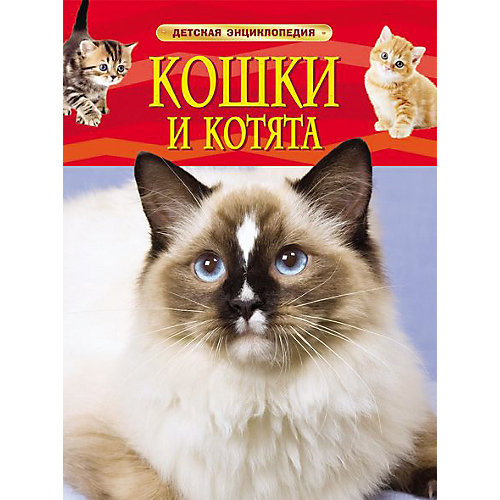 Детская энциклопедия "Кошки и котята" от Росмэн