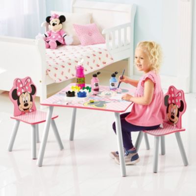 Kindersitzgruppe 3 Tlg Minnie Mouse Punkte Disney Minnie Mouse