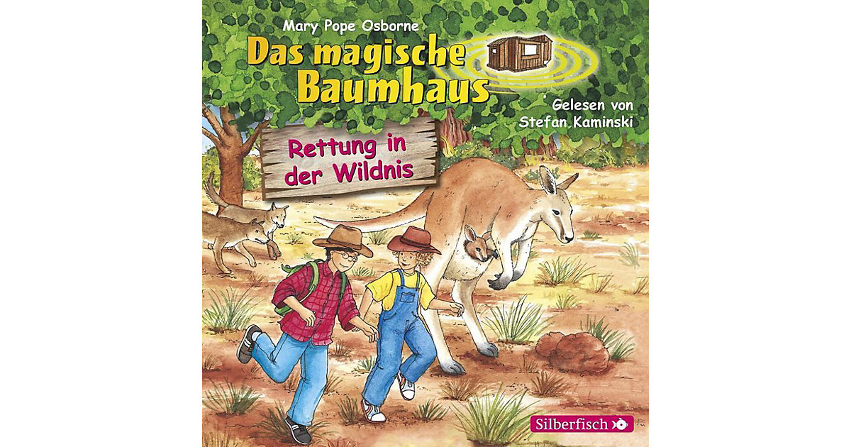 Das magische Baumhaus: Rettung in der Wildnis, 1 Audio-CD Hörbuch