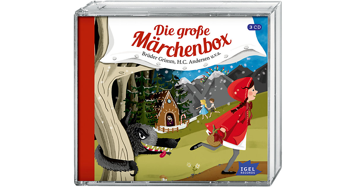 Die große Märchenbox, 1 Audio-CD Hörbuch