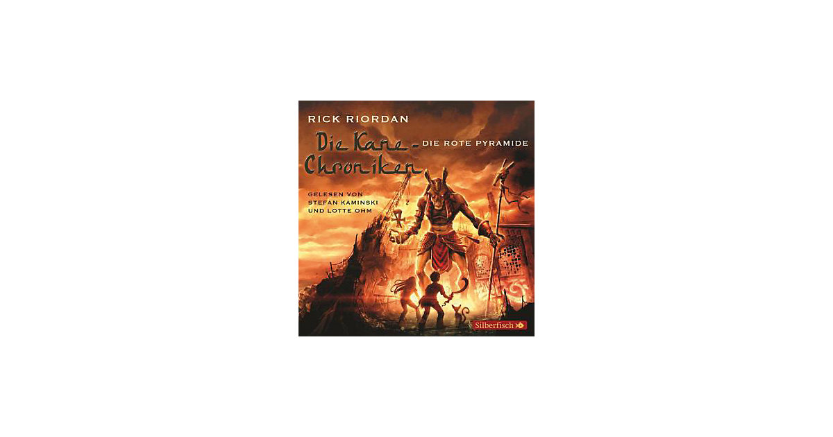 Die Kane-Chroniken: Die rote Pyramide, 6 Audio-CDs Hörbuch