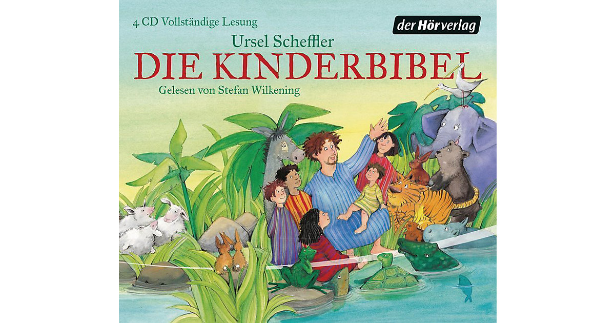 Die Kinderbibel, 4 Audio-CDs Hörbuch