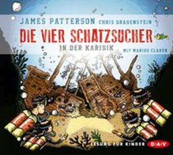 Die vier Schatzsucher: In der Karibik, 3 Audio-CDs Hrbuch