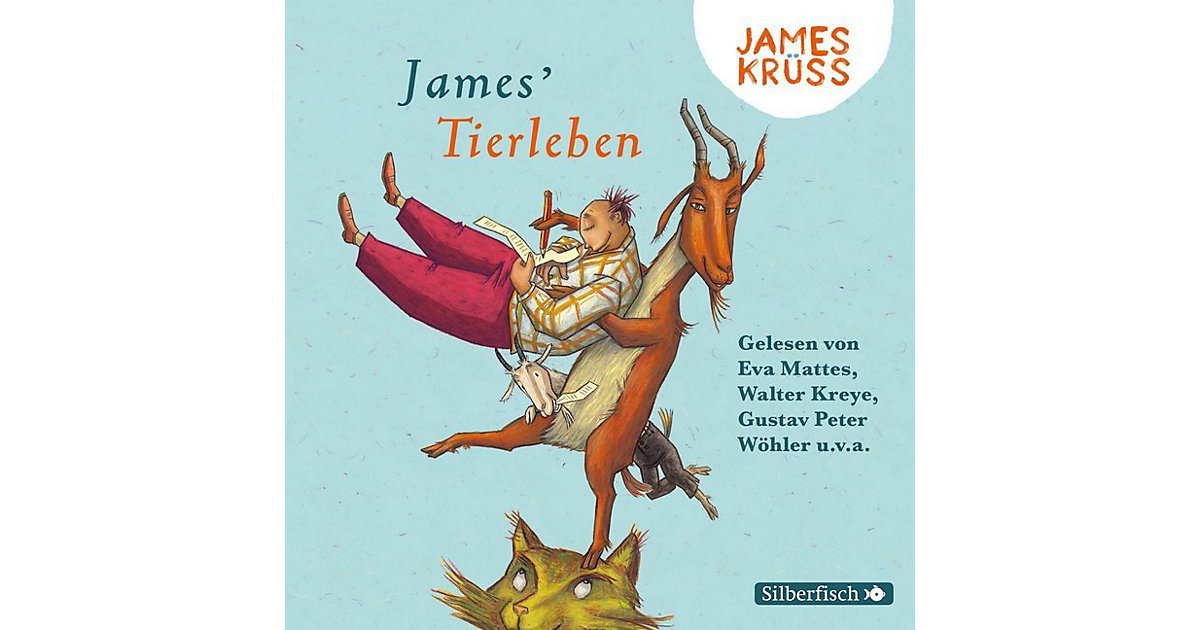 James´ Tierleben, 1 Audio-CD Hörbuch