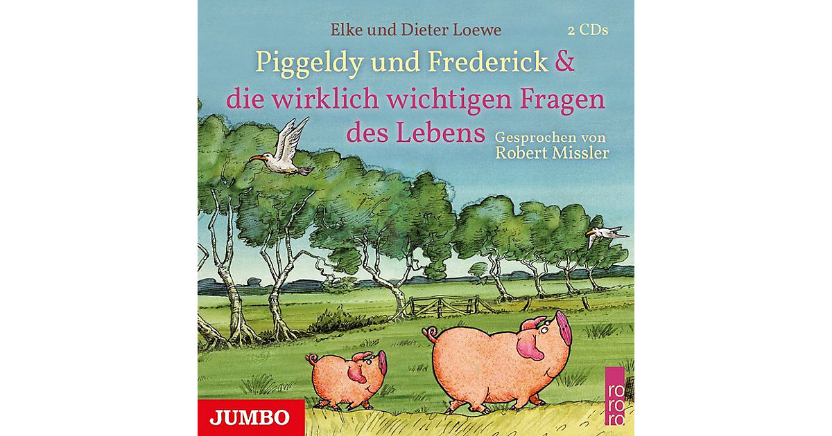 Piggeldy und Frederick & die wirklich wichtigen Fragen des Lebens, 2 Audio-CDs Hörbuch