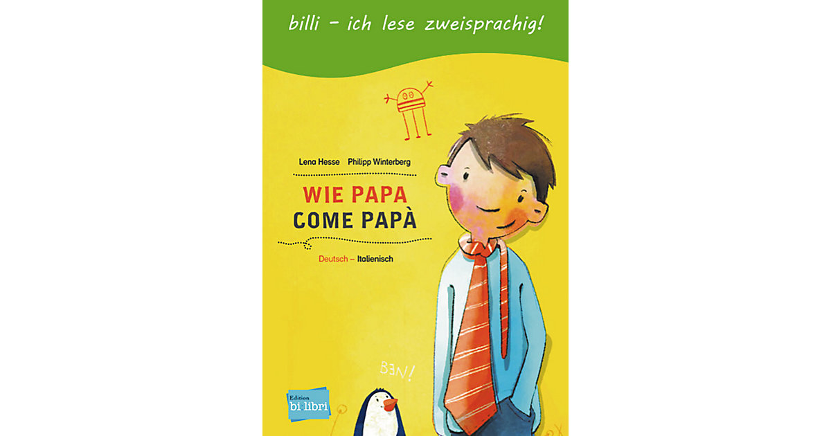 Buch - Wie Papa, Deutsch-Italienisch