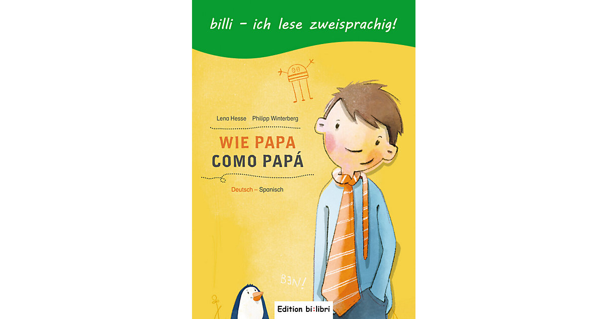 Buch - Wie Papa, Deutsch-Spanisch