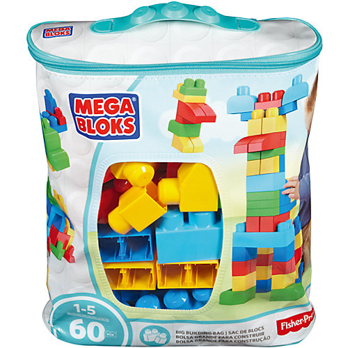 Конструктор Mega Blocks First Builders, 60 деталей от MEGA BLOKS
