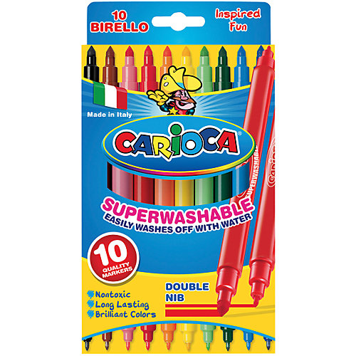Фломастеры, 10 цв., Carioca Birello от Carioca