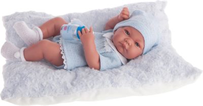 Кукла-младенец Нико (мальчик) в голубом, 42 см, Munecas Antonio Juan