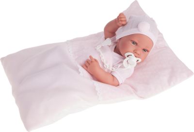 Кукла-младенец Пипа в розовом, 42 см, Munecas Antonio Juan