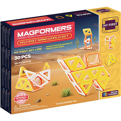 Магнитный конструктор My First Sand World, MAGFORMERS от MAGFORMERS