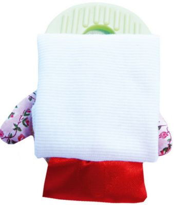 Развивающая игрушка на руку с прорезывателем Совенок 