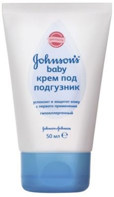 Крем под подгузник 50 мл., Johnson`s baby