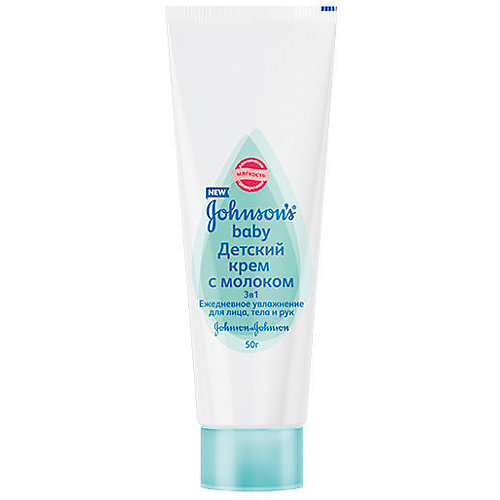 Крем детский с молоком 50 гр., Johnson`s baby