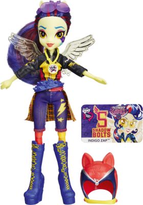 Кукла Индиго Зап (гонщица), Шедоуболт, с аксессуарами, Эквестрия герлз
