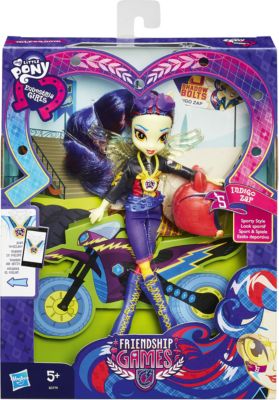 Кукла Индиго Зап (гонщица), Шедоуболт, с аксессуарами, Эквестрия герлз