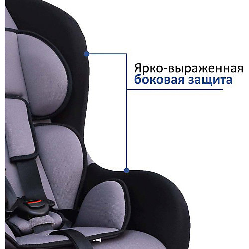 Автокресло Siger Наутилиус isofix 0-18 кг, серый от Siger