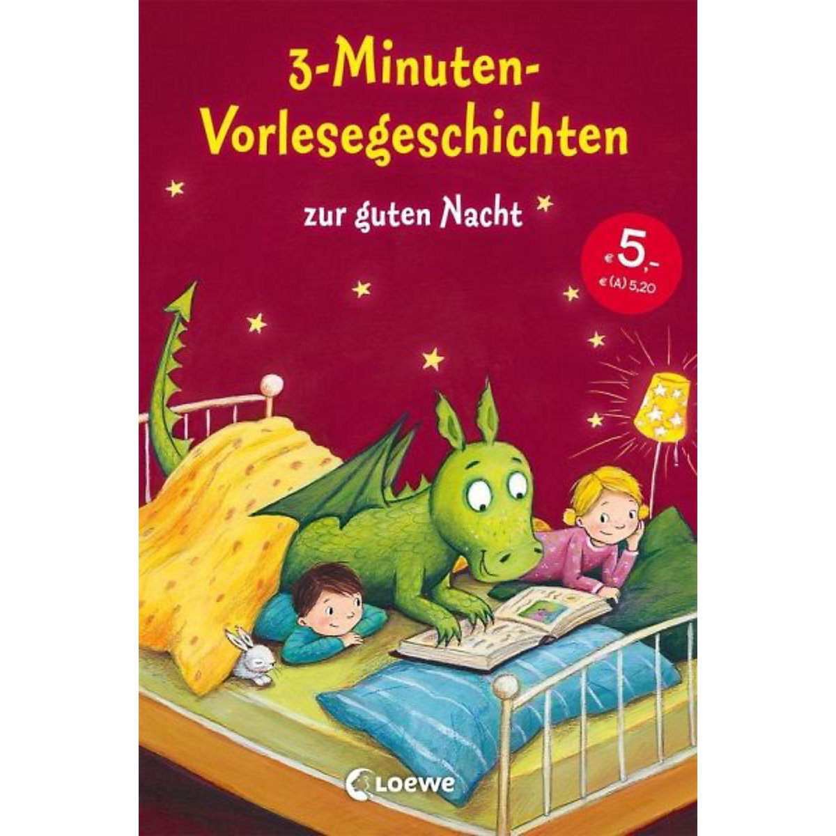 Loewe Verlag 3-Minuten-Vorlesegeschichten zur guten Nacht