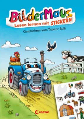 Buch - Bildermaus - Lesen lernen mit Stickern: Geschichten vom Traktor Bulli