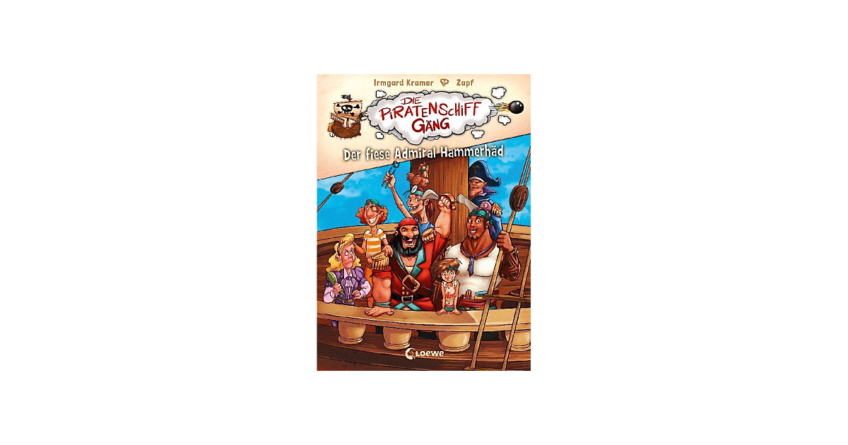Buch - Die Piratenschiffgäng: Der fiese Admiral Hammerhäd