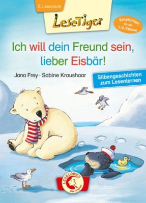 Buch - Lesetiger: Ich will dein Freund sein, lieber Eisbr!, 1./2. Klasse