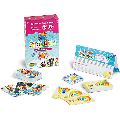 Развивающая настольная игра "Этажики", Банда Умников от Банда Умников