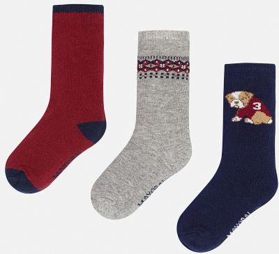 Комплект:3 пары носков для мальчика Mayoral