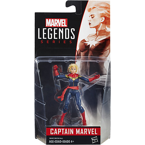 Коллекционная фигурка Мстителей из серии "Legends" Капитан Марвел, 9,5 см от Hasbro