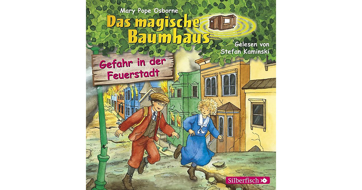 Das magische Baumhaus: Gefahr in der Feuerstadt, 1 Audio-CD Hörbuch