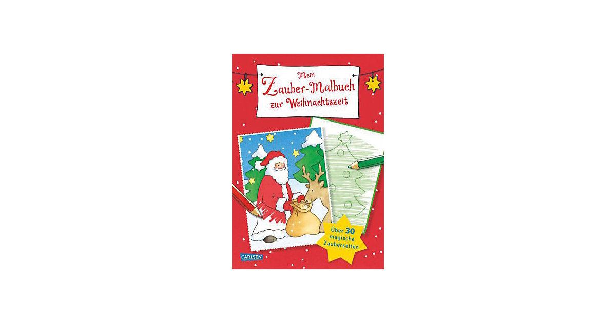Buch - Mein Zaubermalbuch zur Weihnachtszeit