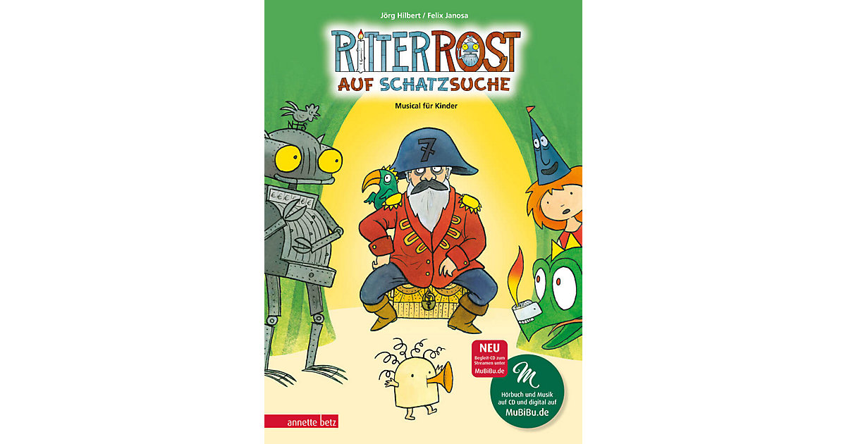Ritter Rost auf Schatzsuche, mit Audio-CD Ritter Rost auf Schatzsuche, mit Audio-CD