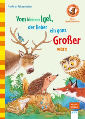 Buch - Der Bcherbr: Vom kleinen Igel, der lieber ein ganz Groer wre