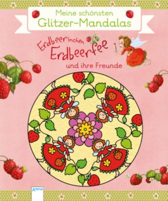 Buch - Erdbeerinchen Erdbeerfee und ihre Freunde - Meine schönsten Glitzer-Mandalas