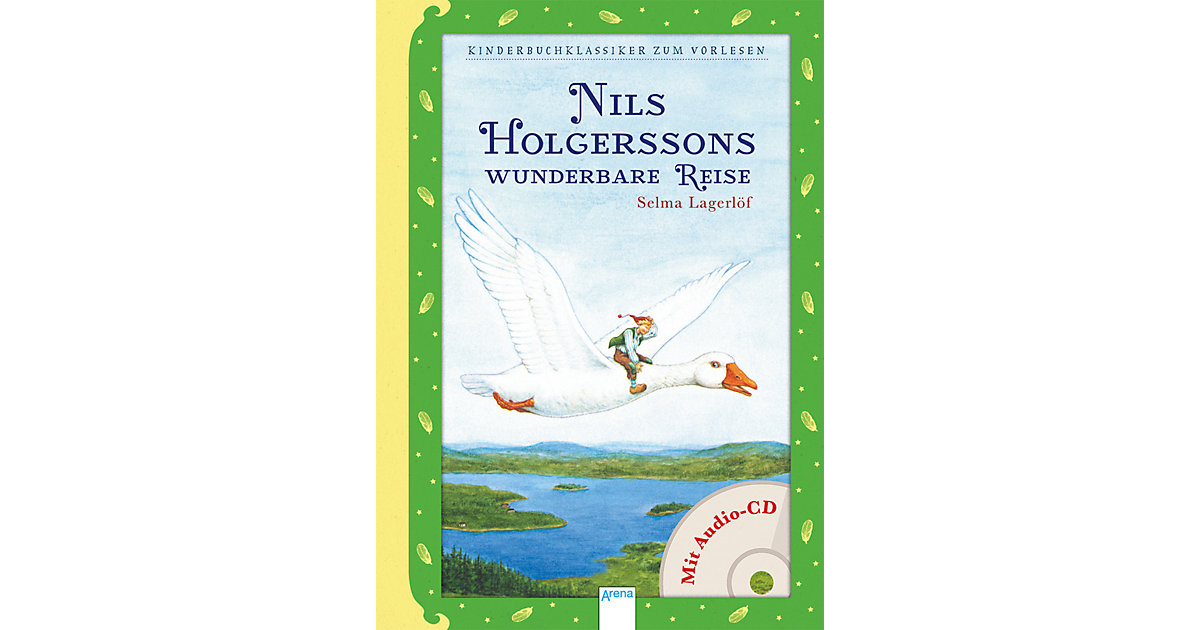 Buch - Kinderbuchklassiker zum Vorlesen: Nils Holgerssons wunderbare Reise, mit Audio-CD