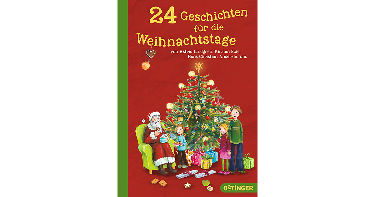 Buch - 24 Geschichten die Weihnachtstage Kinder