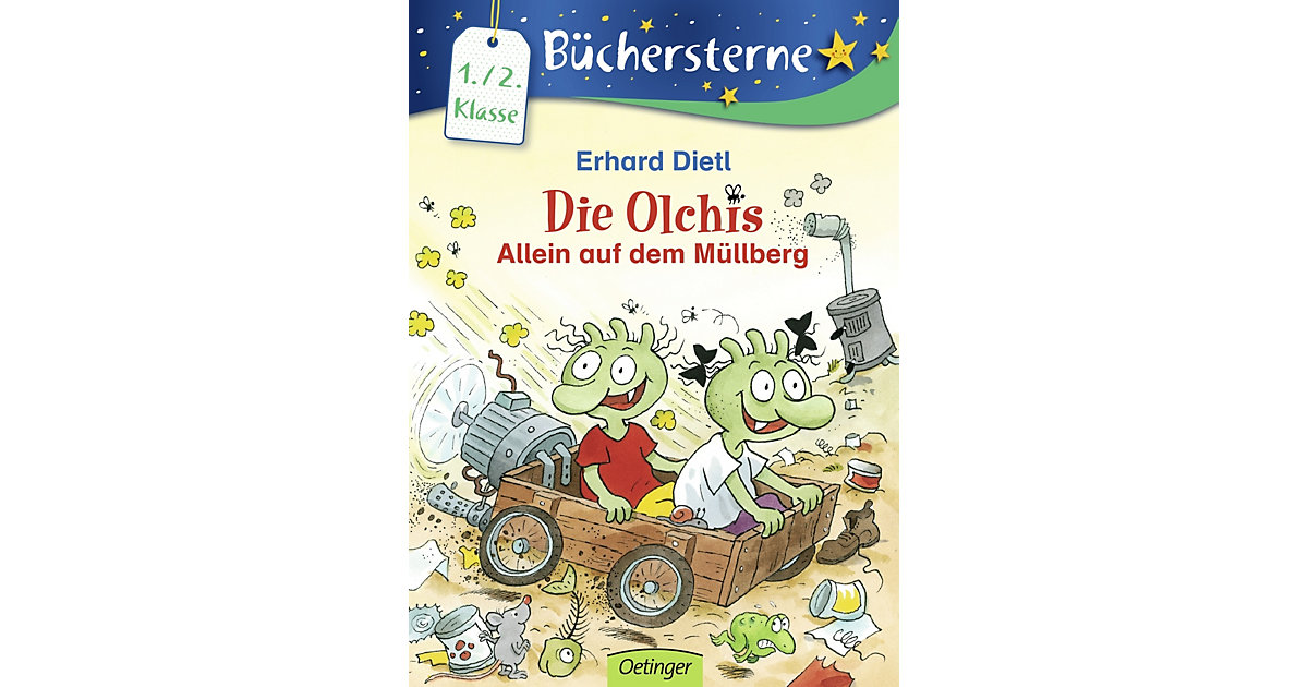 Buch - Büchersterne: Die Olchis - Allein auf dem Müllberg, 1./2. Klasse