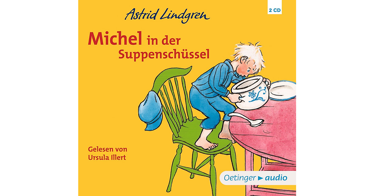 Michel in der Suppenschüssel, 1 Audio-CD Hörbuch