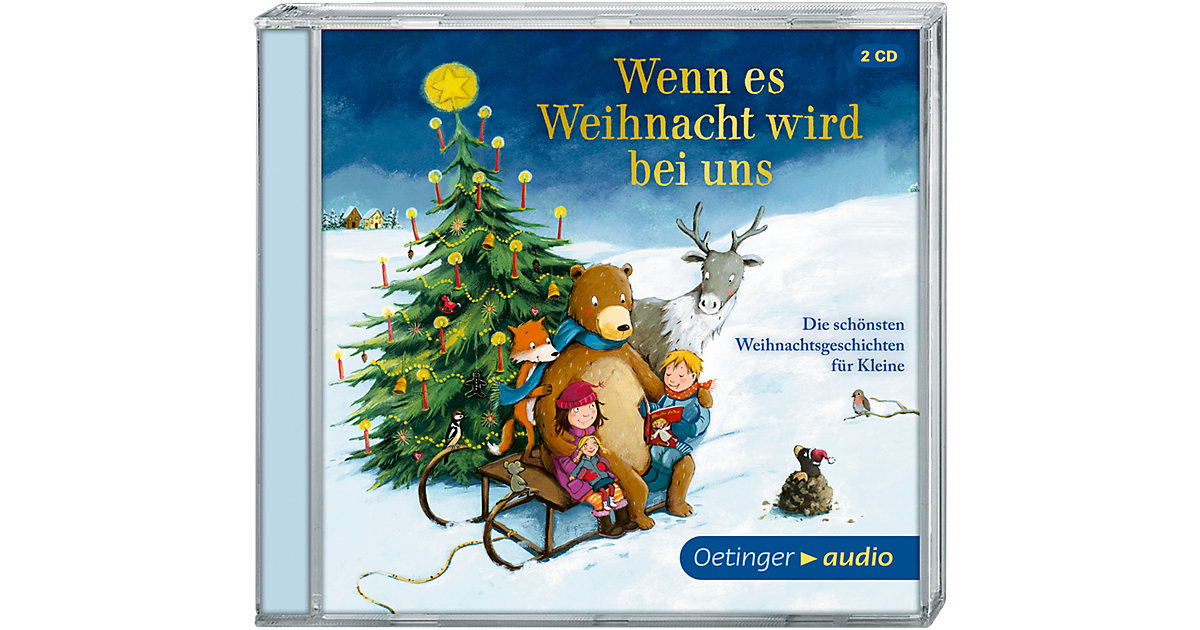 Wenn es Weihnacht wird bei uns, 2 Audio-CDs Hörbuch