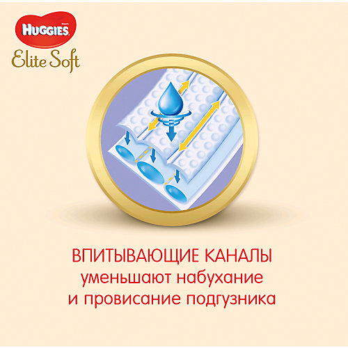 Подгузники Huggies Elite Soft 4, 8-14 кг, 66 шт. от HUGGIES