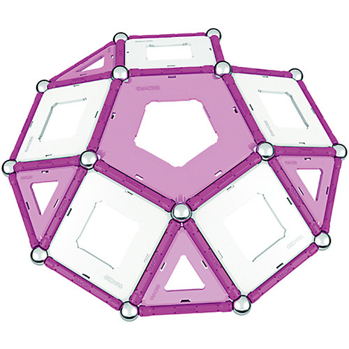 Магнитный конструктор Geomag "Pink", 68 деталей от Geomag