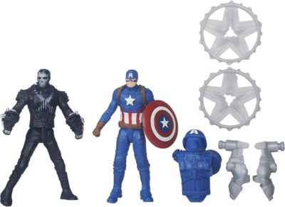 Набор из 2 фигурок Мстителей Captain America vs Crossbones
